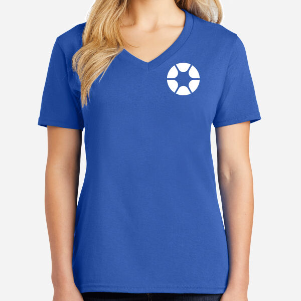 Ladies Core Cotton V Neck Tee Thumbnail